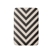 危険は縞で飾ります バスマット (正面縦)