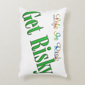 危険を冒す アクセントクッション (正面(垂直))