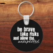 危険を冒す キーホルダー (正面)