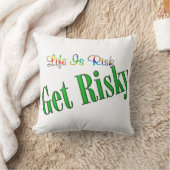 危険を冒す クッション (ブランケット)