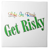 危険を冒す タイル (正面)