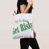 危険を冒す トートバッグ (クローズアップ)