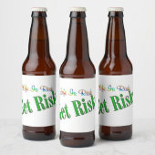 危険を冒す ビールラベル (ボトル)