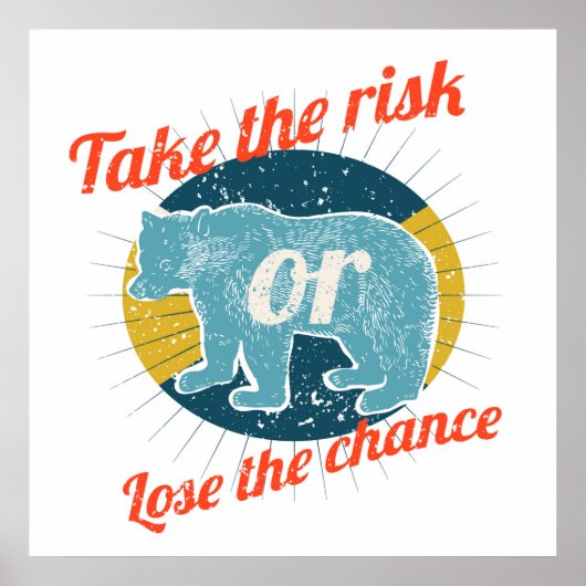 危険を冒す ポスター (正面)