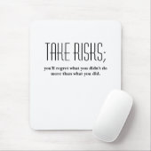 危険を取って下さい マウスパッド (マウス)