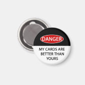 危険カードガード/ マグネット (正面/裏面)