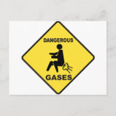 危険ガス ポストカード (正面)