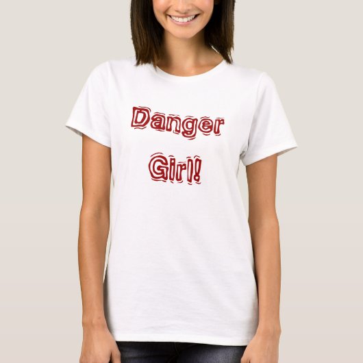 危険ガール! Tシャツ (正面)