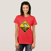 危険シャーク地帯 Tシャツ (正面フル)