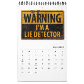 危険シンボルや象徴おもしろいの警告金属錆の兆候 カレンダー (3月 2026)