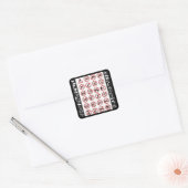 危険シンボルや象徴(3) スクエアシール (封筒)