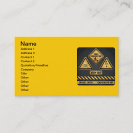 危険シンボルや象徴(7)ガルシア 名刺