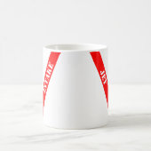 危険ジェット吸気口 コーヒーマグカップ (中央)