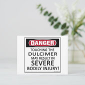 危険ダルシマー ポストカード (スタンド正面)