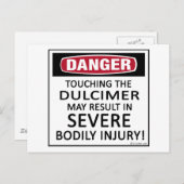 危険ダルシマー ポストカード (正面/裏面)