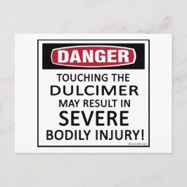 危険ダルシマー ポストカード