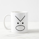 危険ドバーマンコーヒーマグ コーヒーマグカップ (左)