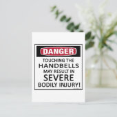 危険ハンドベル ポストカード (スタンド正面)