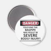 危険バグパイプ マグネット (正面/裏面)