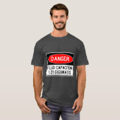 危険フラックスコンデンサ1.21ギガワット Tシャツ (正面フル)