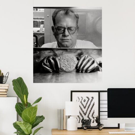 危険プルトニウムのボタン ポスター (ホームオフィス)