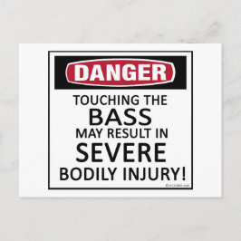 危険ベース ポストカード