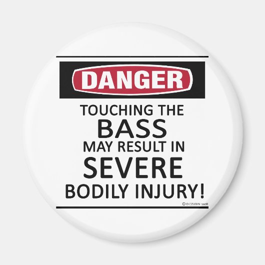 危険ベース マグネット (正面)