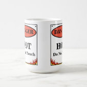 危険ホットサイン コーヒーマグカップ (中央)