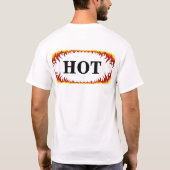 危険ホットサイン Tシャツ (裏面)