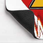 危険ラブマウスパッド マウスパッド (コーナー)