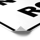 危険ルンバポスター ポスター (角)