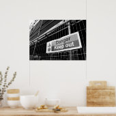 危険保消の兆候 ポスター (キッチン)