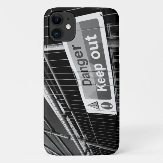 危険保消の兆候 Case-Mate iPhoneケース (裏面)