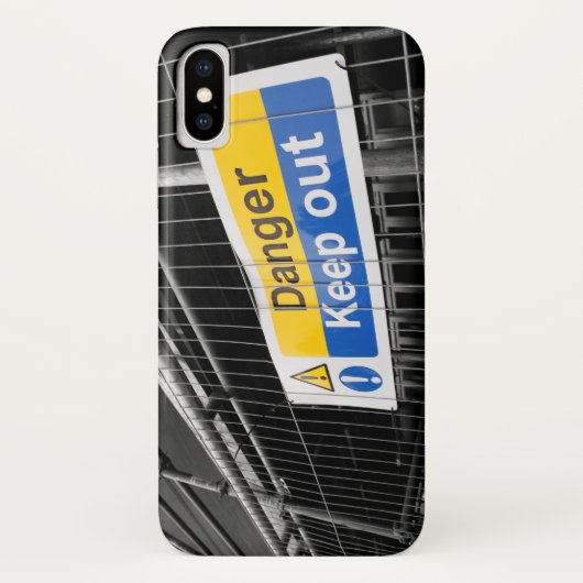 危険保消の兆候 Case-Mate iPhoneケース (裏面)