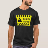 危険保消の兆候 Tシャツ (正面)