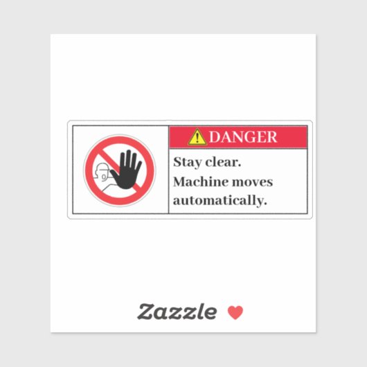 危険停止ラ澄んベル シール (シート)