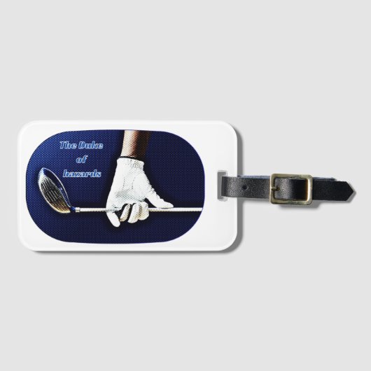 危険公 ラゲッジタグ (正面横)