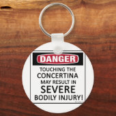 危険協奏曲 キーホルダー (正面)