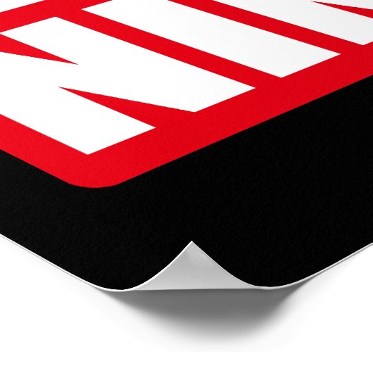 危険忍者 ポスター (角)