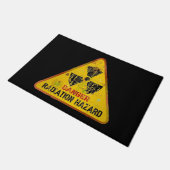 危険放射危険ドアマット ドアマット (アングル)