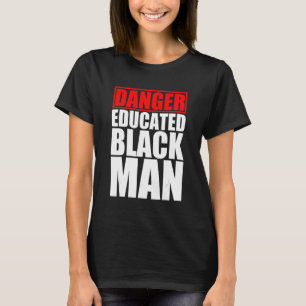 危険教育を受けた黒人 Tシャツ