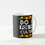 危険教育黒人黒人歴史月間Af コーヒーマグカップ (正面右)