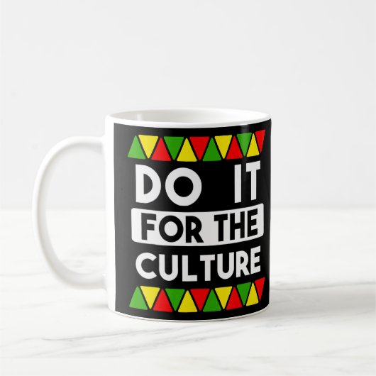 危険教育黒人黒人歴史月間Af コーヒーマグカップ (左)