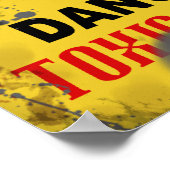 危険有害廃棄物12インチx 12インチ ポスター (角)