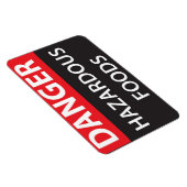 危険有害食品 マグネット (右側)