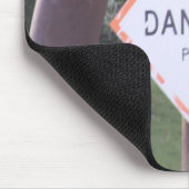 危険標識マウスパッド マウスパッド (コーナー)