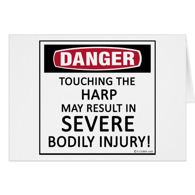 危険竪琴 (正面横)