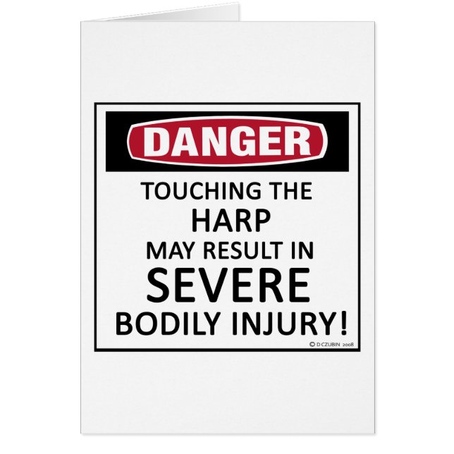 危険竪琴 (正面)