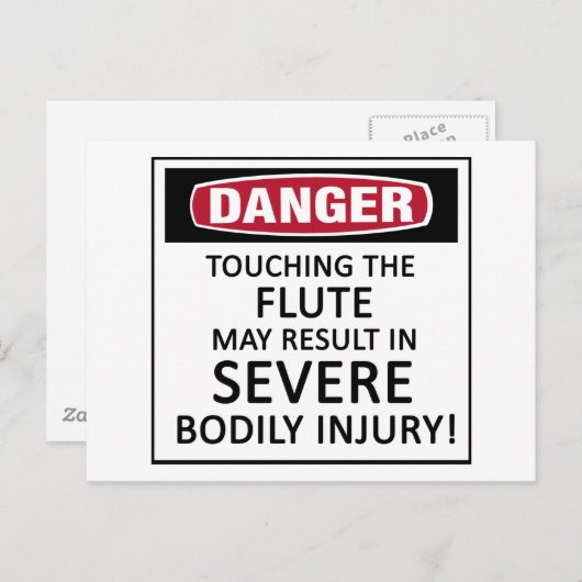 危険笛 ポストカード (正面/裏面)