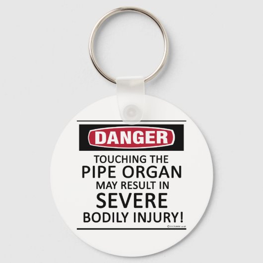 危険管機関 キーホルダー (正面)